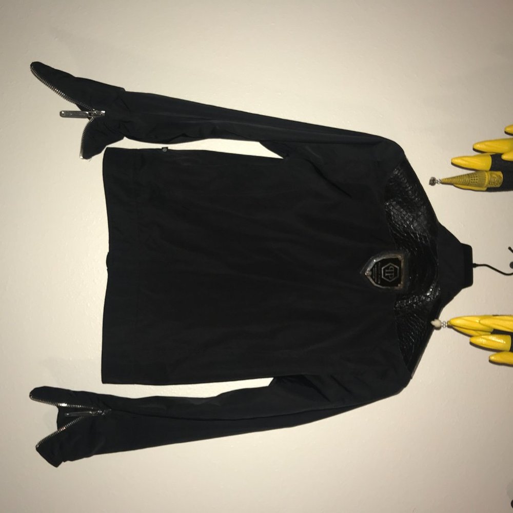 Python Leather Jacket - Picture 4 of 4